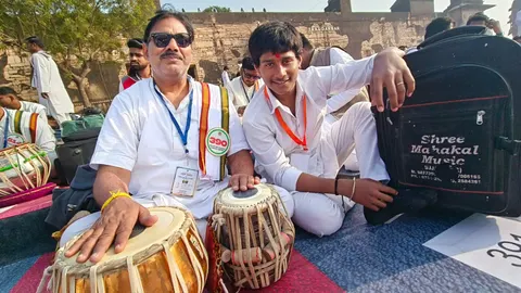 Music class group photo