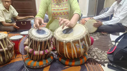 Stage performance at Sai Kala Sangeet